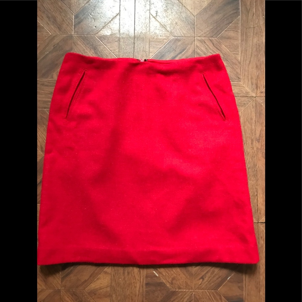 Red Skirt Talbots Size 4 P